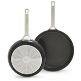 Bobby Flay by GreenPan Chef Series Hard Anodized 10" and 12" Frypan Set
