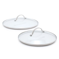 GreenPan Glass Lid Set - 9.5" & 11"