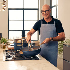 Stanley Tucci™ Ceramic Nonstick 2-Quart Saucepan with Lid | Marino Blue