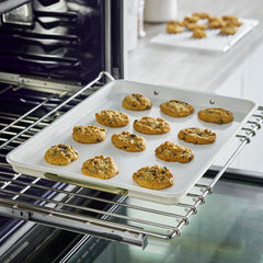 Reserve Bakeware 13" x 18" Half Sheet Pan | Cream