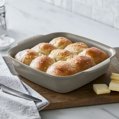 Premiere Ovenware Ceramic Nonstick 8" x 8" Square Baker | Taupe
