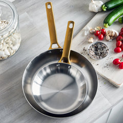 Reserve Stainless Steel 10" and 12" Frypan Set